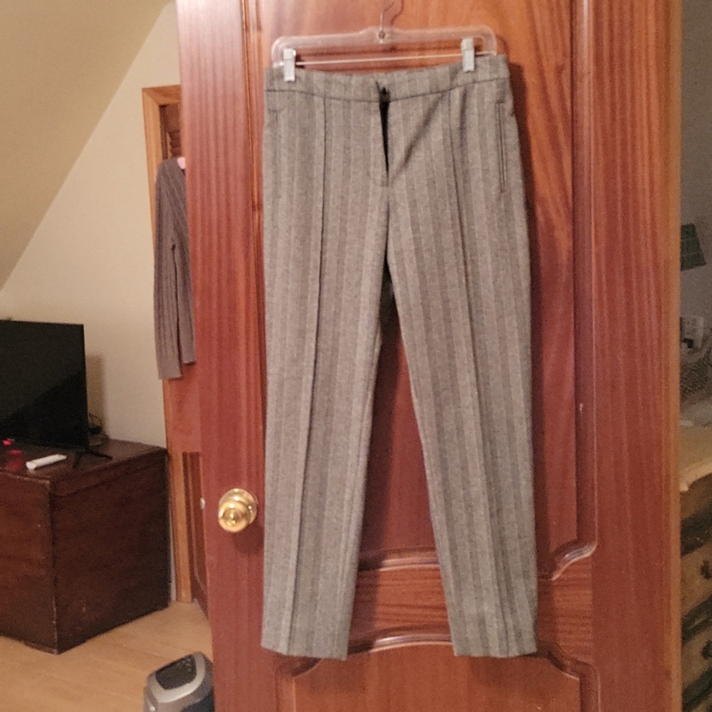 Derek Lam Collective grey tweed trousers. Size 40 for women